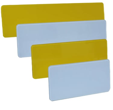 short blank number plates