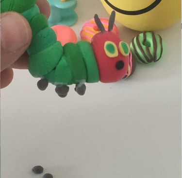 The very Hungry Caterpillar Feet