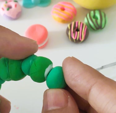 hungry caterpillar balls glue together
