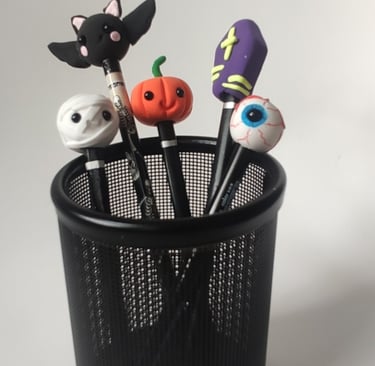 Halloween Pencil Toppers