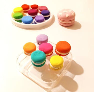 Macarons Air-Dry Clay