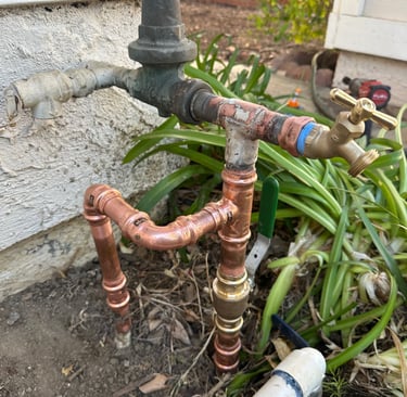 Pipe leak repair service in Culver City home