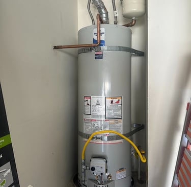 Water heater repair and installation service in Culver City home