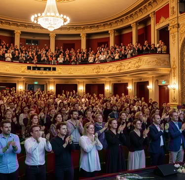 standing ovation at theatre