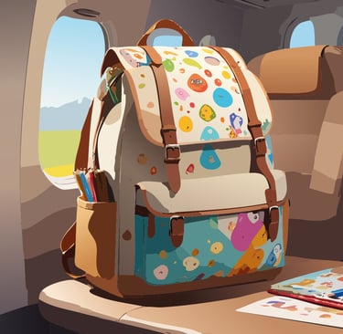 Mochila con actividades imprimibles listas para usar para niños y adultos - BAOcoffer