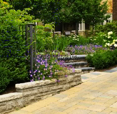 landscaped garden in bedford by PC Drivestyle Ltd
