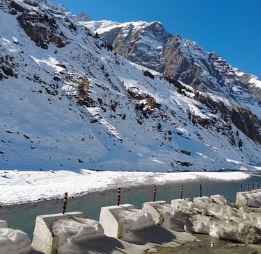 Himalayan Mountains in Lahaul Spiti