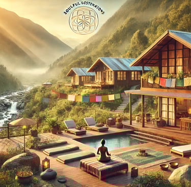 Integrative therapy center in Rishikesh offering yoga, Ayurveda, and holistic healing sessions