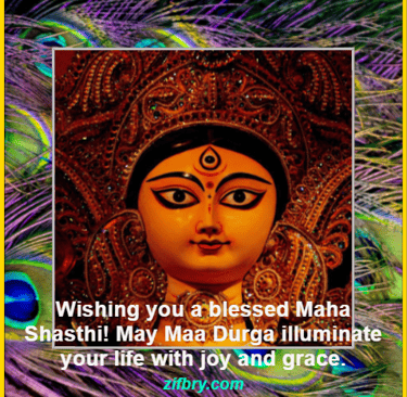 Maha Sasthi Wishes in English