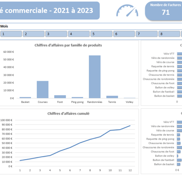 Tableau de Bord réalisé par DAF Guadeloupe