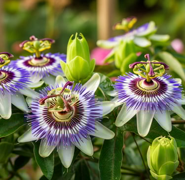 a bunch of flowers that are blooming in a garden