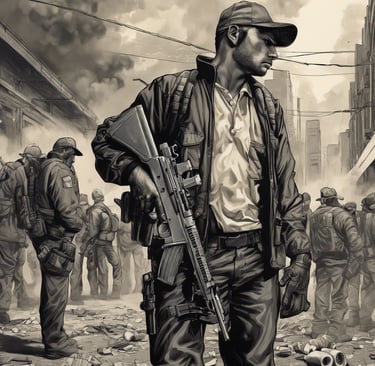 a man riding a skateboard down the side of a ramp