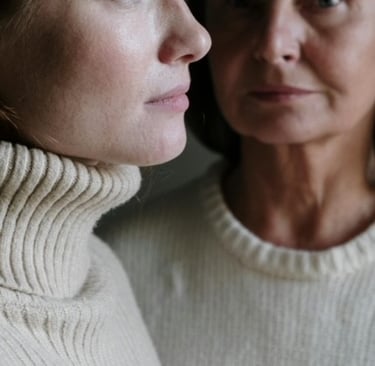 mother and daughter