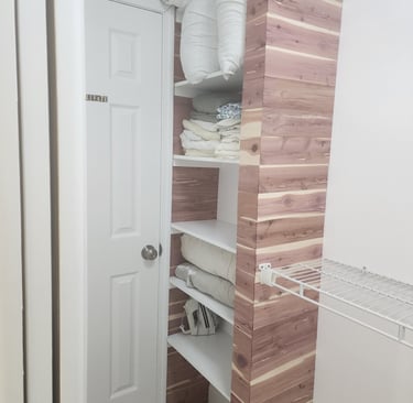 large walk in closet