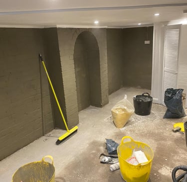 a cella being refurbished by general builds in malvern