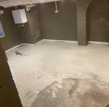a cella waterproofed and damp proofed by general builds