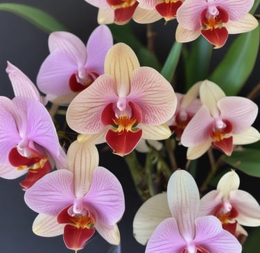 orchids growing outside