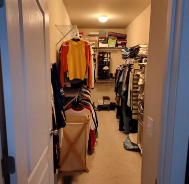 RevampT Spaces Organized Closet -Tina Wilmhoff -RevampT Spaces Organizing Services