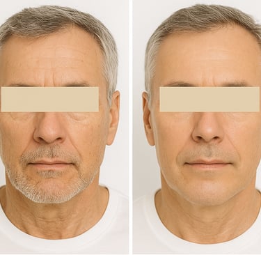 Peeling facial: eliminación manchas, arrugas, rejuvenecimiento piel.