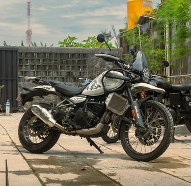 HIMALAYAN 450 RENTALS INDONESIA BALI IDR 1.600.000 PER DAY