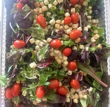 Fresh Daily Vibrant Salad Options for In Store and Event Availability