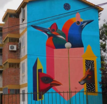 Mural de: Martín Mauricio Molina