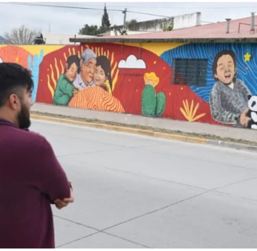 Mural de: Rodrigo Cartes