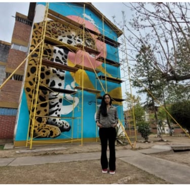 Mural de: Emilia Quinteros
