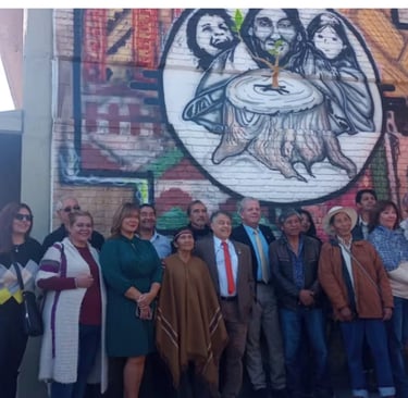 Mural de: MAU - Mauro César Ramos
