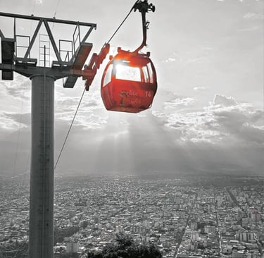 FOTOGRAFÍA CARRO TELEFERICO, POR ARNALDO ROJAS