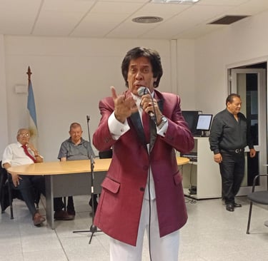 DÍA NACIONAL DEL TANGO. RAMÓN ROMERO, EDUARDO CEBALLOS, ERNESTO MEDINA, BENJAMIN ROJAS.