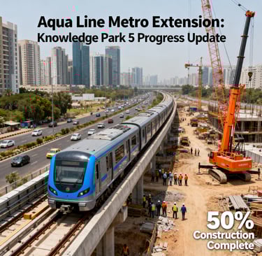 Aqua Line Metro Extension to Knowledge Park 5