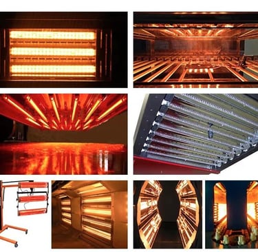 a variety of different types of heaters