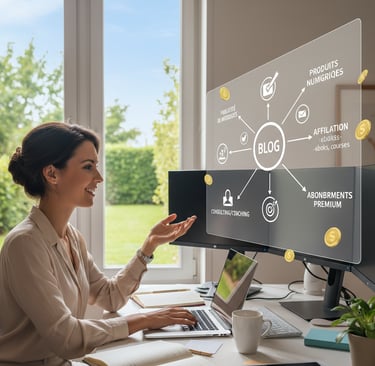 Transformez vos articles en revenus : le guide complet pour lancer un blog rentable (presque gratuit