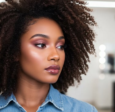 Your Go-To Spring Makeup Look with Pink Eyes & Berry Lips.