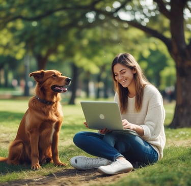 orange sky illustration