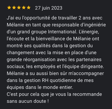 Avis sous-traitance RH mélanie nardi