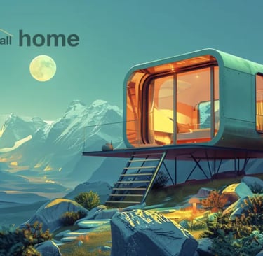 beautiful cabin i n the hills