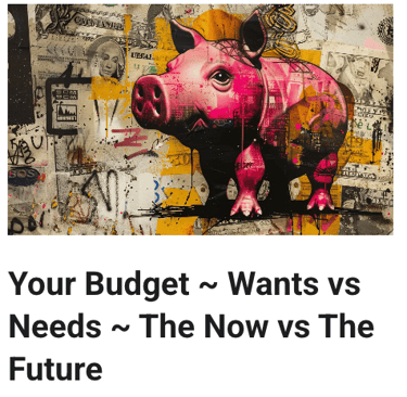 Your Budget blog image