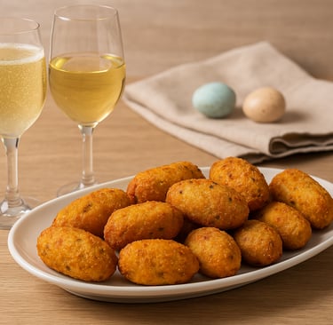 Receita Tradicional de Bolinho de Bacalhau Um clássico da culinária portuguesa