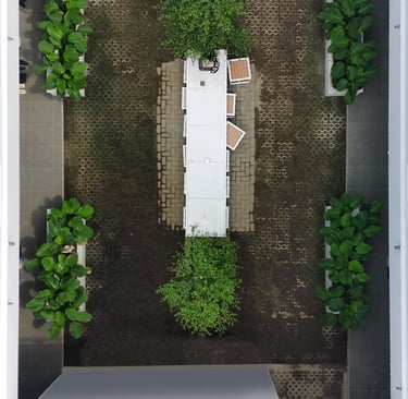 Tempat duduk santai di lantai 1