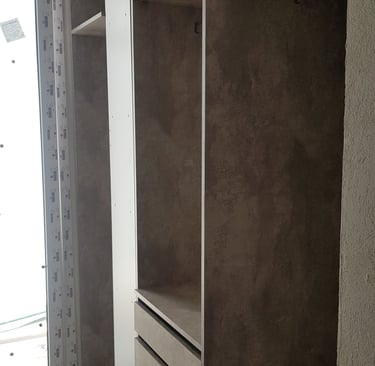 Vestidor en melamina Faplac
