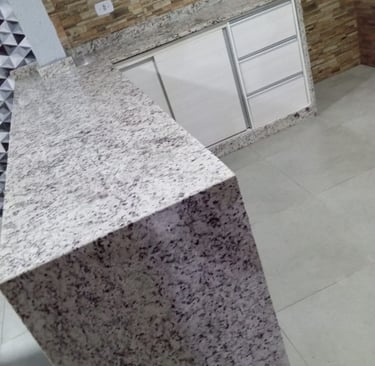 Cozinha em Mármore / Granito
