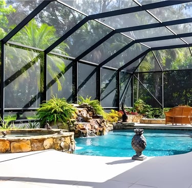 Before and after of house painting project in Miami