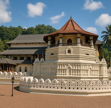 Kandy temple of Sri Lanka