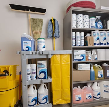 Office Cleaning Storage Room