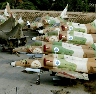IAF Skyhawk Planes ready to be scrapped