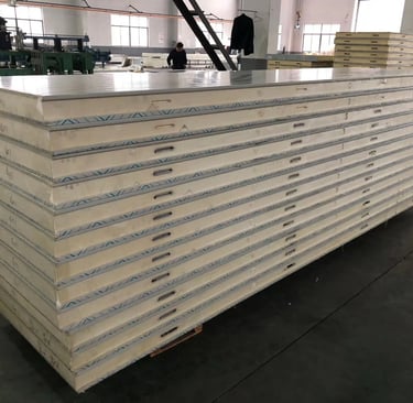 PU insulation panels used in cold room design