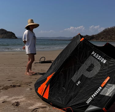 kitesurfing kite