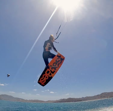 kitesurfing tricks